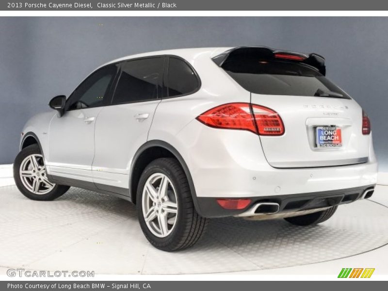 Classic Silver Metallic / Black 2013 Porsche Cayenne Diesel