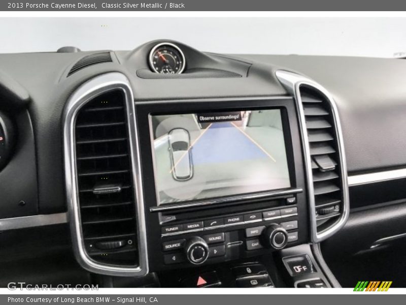 Classic Silver Metallic / Black 2013 Porsche Cayenne Diesel