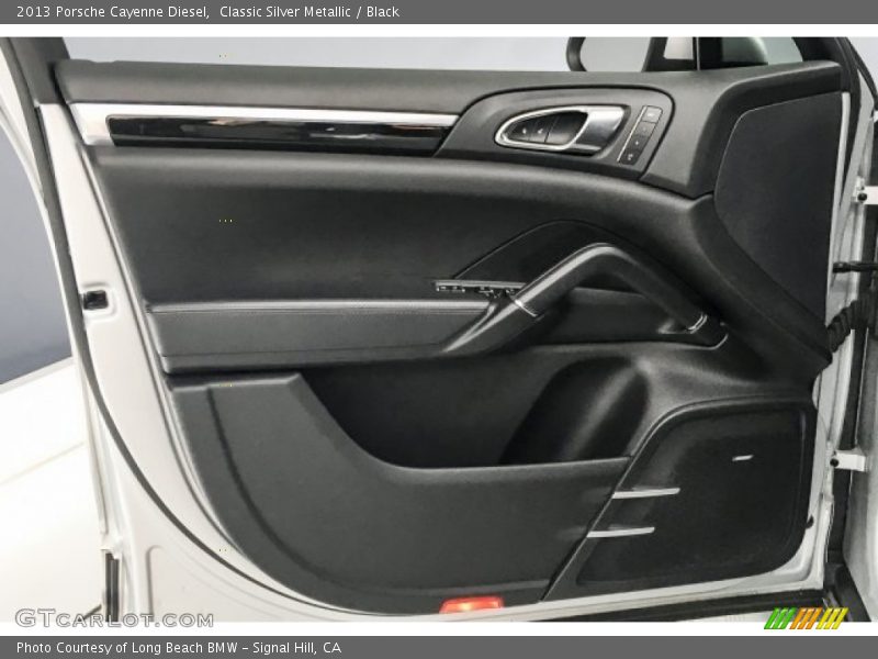 Classic Silver Metallic / Black 2013 Porsche Cayenne Diesel