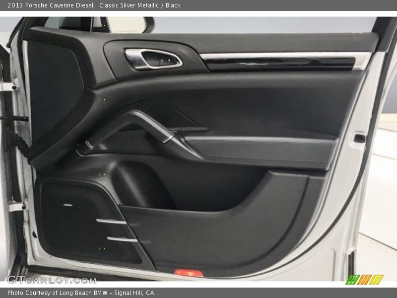 Classic Silver Metallic / Black 2013 Porsche Cayenne Diesel