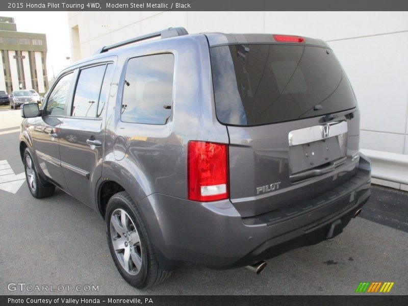 Modern Steel Metallic / Black 2015 Honda Pilot Touring 4WD