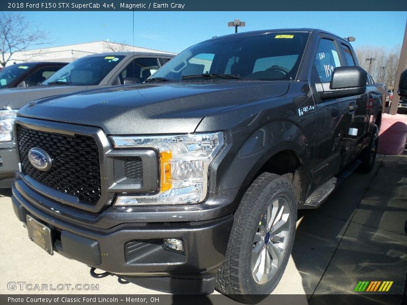 Magnetic / Earth Gray 2018 Ford F150 STX SuperCab 4x4