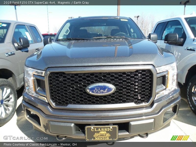 Magnetic / Earth Gray 2018 Ford F150 STX SuperCab 4x4