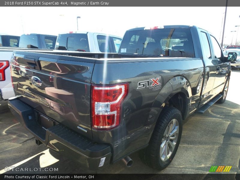 Magnetic / Earth Gray 2018 Ford F150 STX SuperCab 4x4