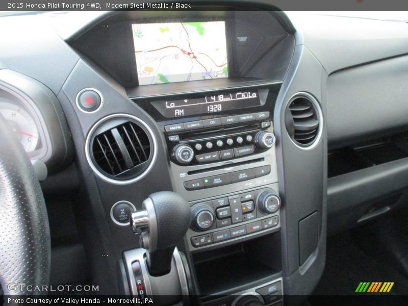 Modern Steel Metallic / Black 2015 Honda Pilot Touring 4WD