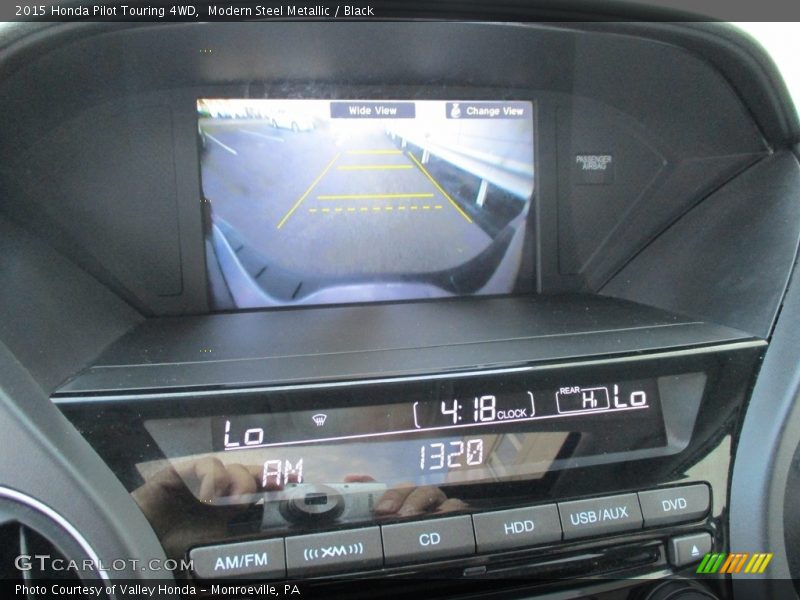 Modern Steel Metallic / Black 2015 Honda Pilot Touring 4WD