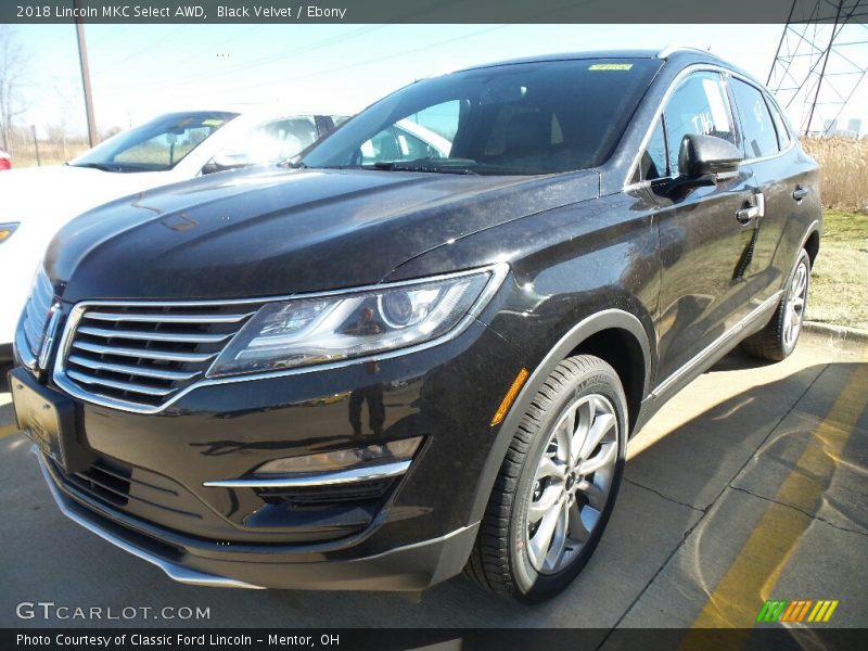 Black Velvet / Ebony 2018 Lincoln MKC Select AWD
