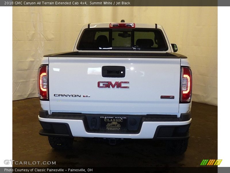 Summit White / Jet Black 2018 GMC Canyon All Terrain Extended Cab 4x4