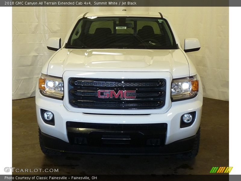 Summit White / Jet Black 2018 GMC Canyon All Terrain Extended Cab 4x4