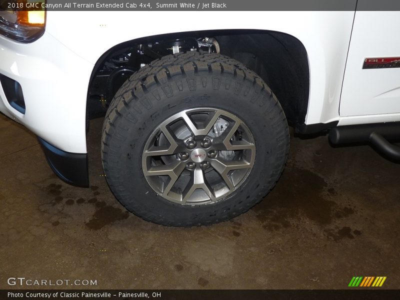 Summit White / Jet Black 2018 GMC Canyon All Terrain Extended Cab 4x4