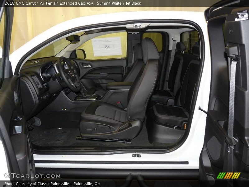 Summit White / Jet Black 2018 GMC Canyon All Terrain Extended Cab 4x4