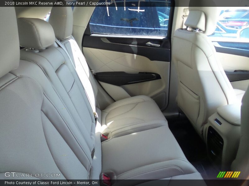 Ivory Pearl / Cappuccino 2018 Lincoln MKC Reserve AWD