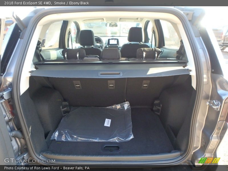 Smoke / Ebony Black 2018 Ford EcoSport SE 4WD