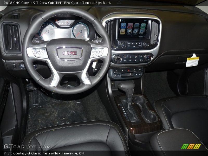 Red Quartz Tintcoat / Jet Black 2018 GMC Canyon SLT Crew Cab 4x4