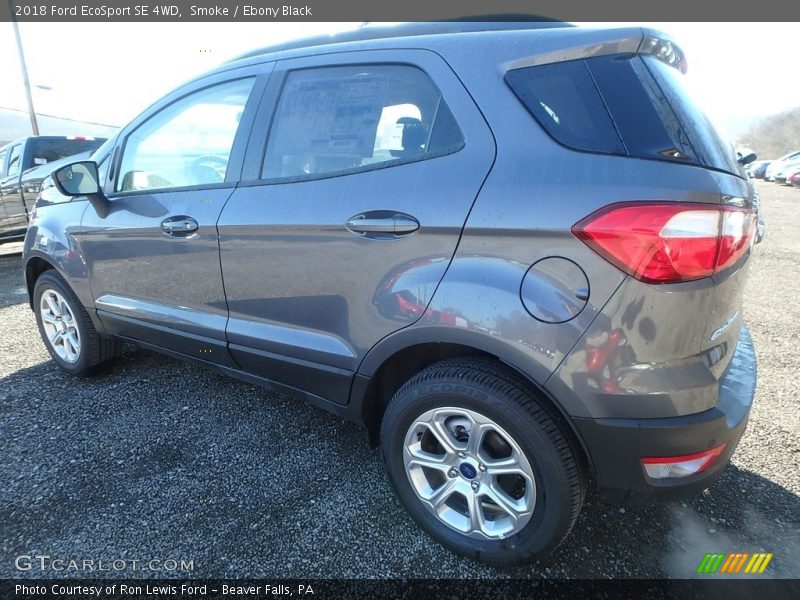 Smoke / Ebony Black 2018 Ford EcoSport SE 4WD
