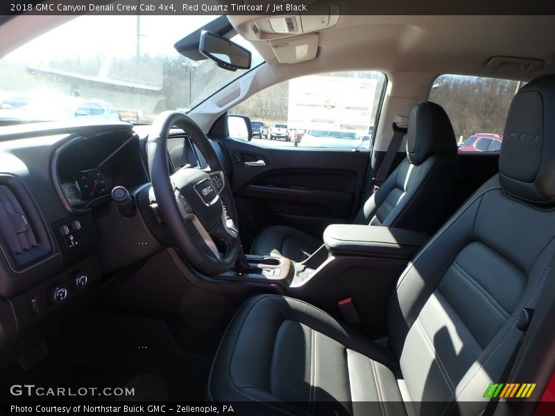 Red Quartz Tintcoat / Jet Black 2018 GMC Canyon Denali Crew Cab 4x4