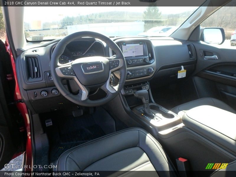 Red Quartz Tintcoat / Jet Black 2018 GMC Canyon Denali Crew Cab 4x4