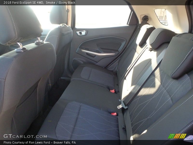 Smoke / Ebony Black 2018 Ford EcoSport SE 4WD