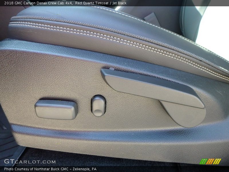 Red Quartz Tintcoat / Jet Black 2018 GMC Canyon Denali Crew Cab 4x4