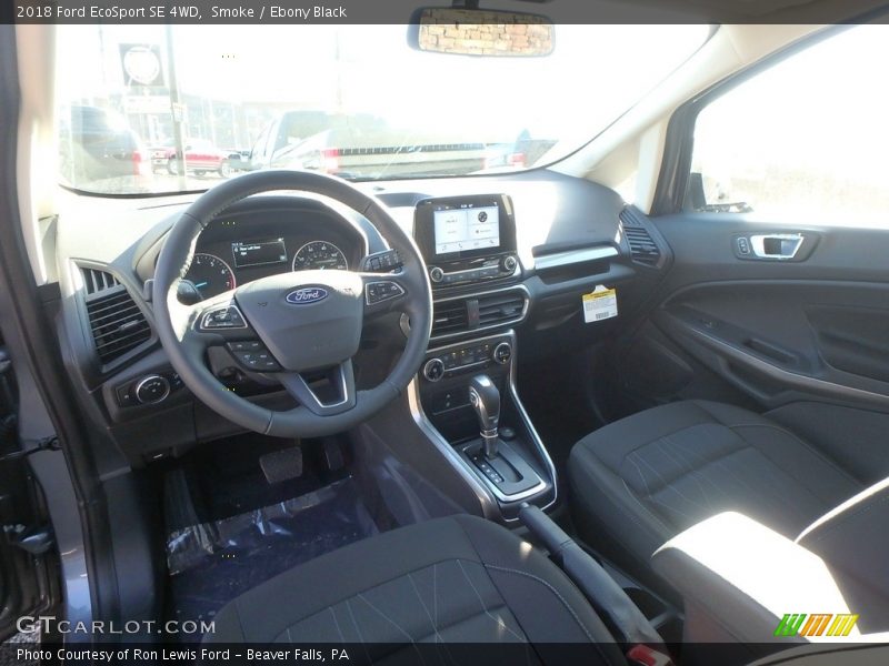 Smoke / Ebony Black 2018 Ford EcoSport SE 4WD
