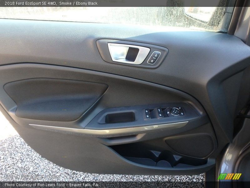 Smoke / Ebony Black 2018 Ford EcoSport SE 4WD