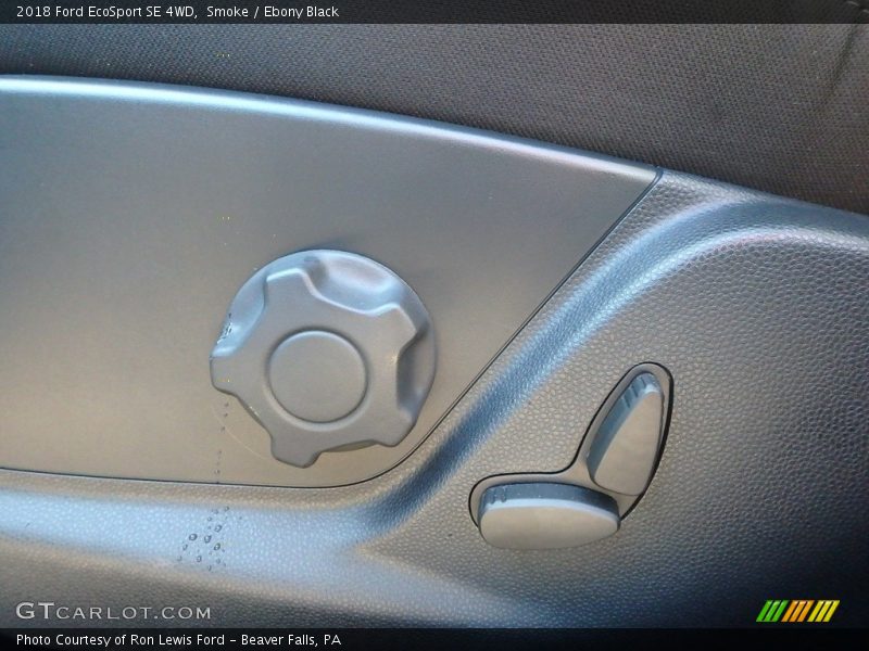Smoke / Ebony Black 2018 Ford EcoSport SE 4WD