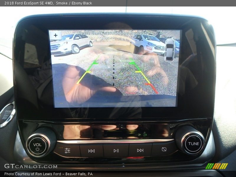 Smoke / Ebony Black 2018 Ford EcoSport SE 4WD