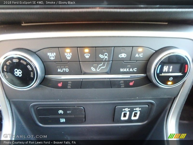 Smoke / Ebony Black 2018 Ford EcoSport SE 4WD