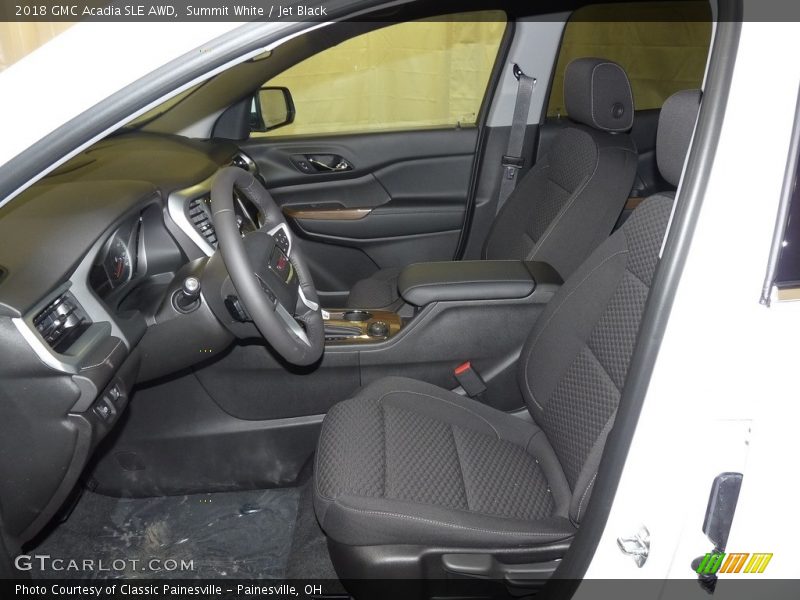 Summit White / Jet Black 2018 GMC Acadia SLE AWD