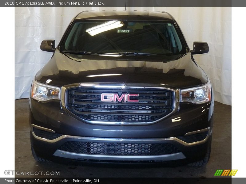 Iridium Metallic / Jet Black 2018 GMC Acadia SLE AWD
