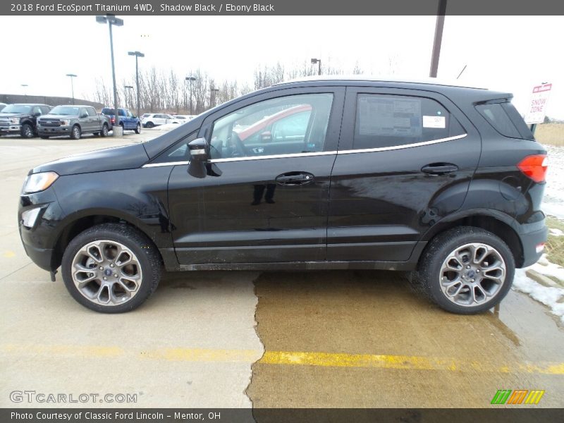  2018 EcoSport Titanium 4WD Shadow Black