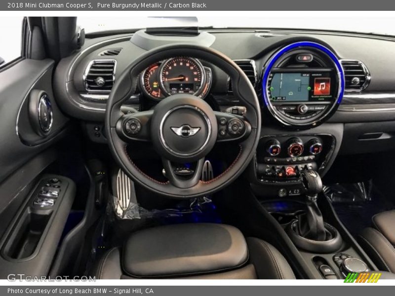 Pure Burgundy Metallic / Carbon Black 2018 Mini Clubman Cooper S