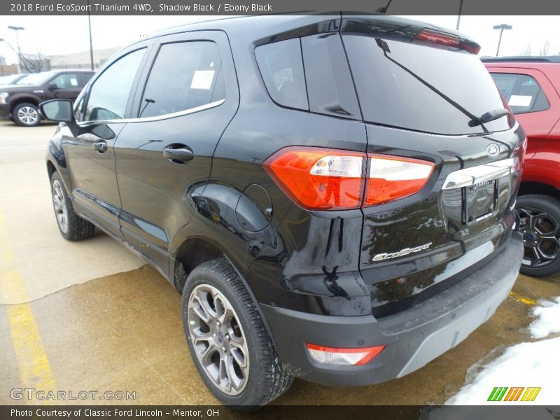 Shadow Black / Ebony Black 2018 Ford EcoSport Titanium 4WD