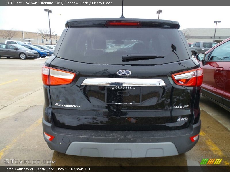 Shadow Black / Ebony Black 2018 Ford EcoSport Titanium 4WD