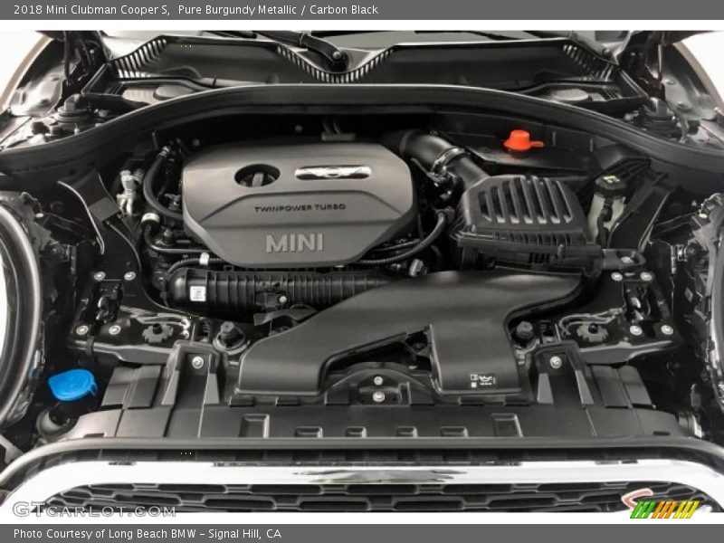 Pure Burgundy Metallic / Carbon Black 2018 Mini Clubman Cooper S