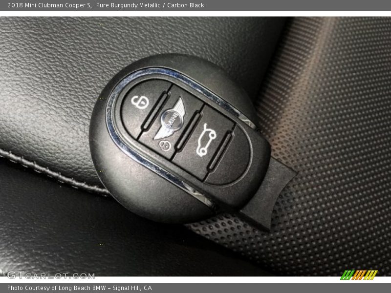 Pure Burgundy Metallic / Carbon Black 2018 Mini Clubman Cooper S
