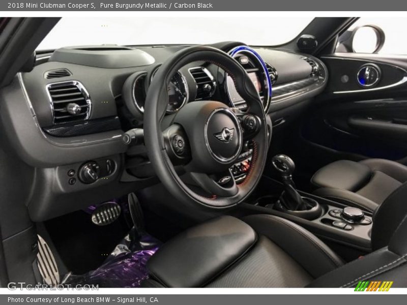 Pure Burgundy Metallic / Carbon Black 2018 Mini Clubman Cooper S