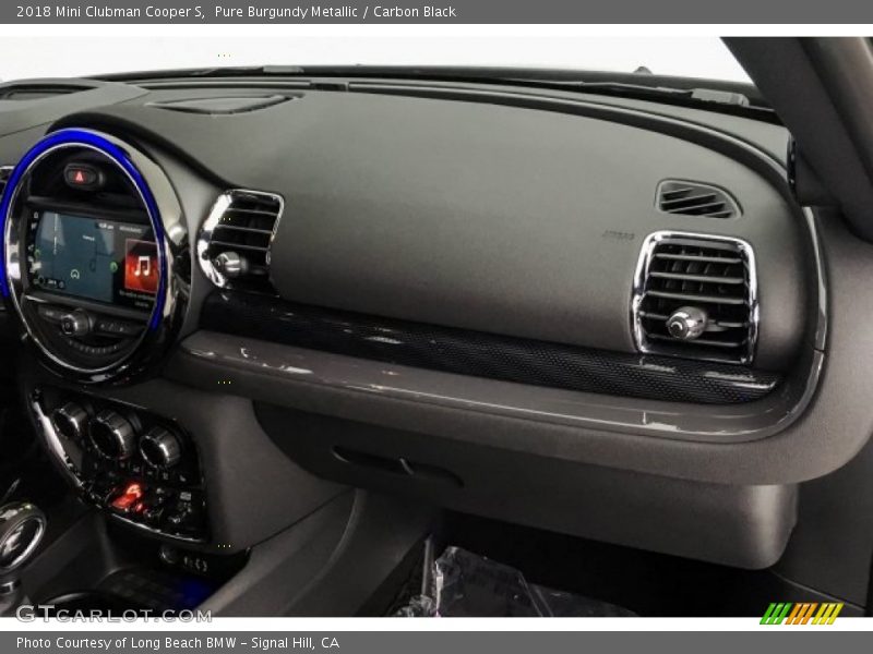 Pure Burgundy Metallic / Carbon Black 2018 Mini Clubman Cooper S