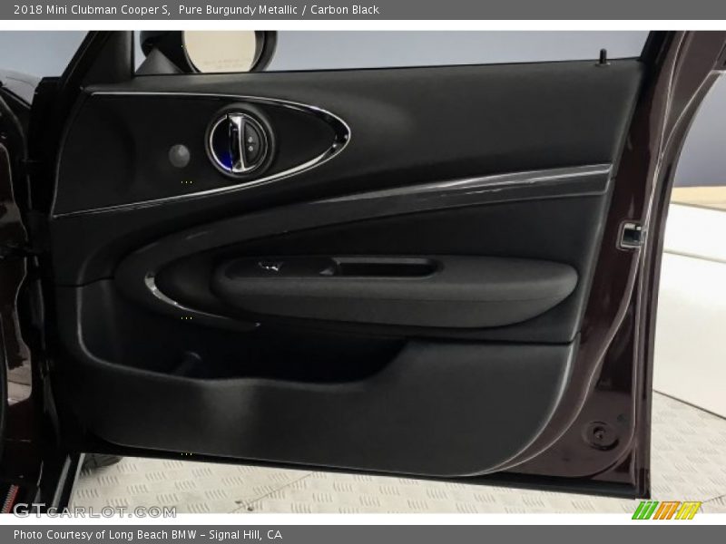Pure Burgundy Metallic / Carbon Black 2018 Mini Clubman Cooper S