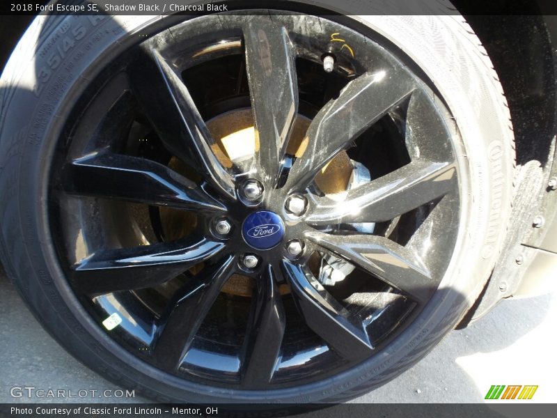 Shadow Black / Charcoal Black 2018 Ford Escape SE