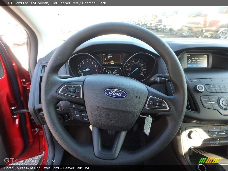  2018 Focus SE Sedan Steering Wheel