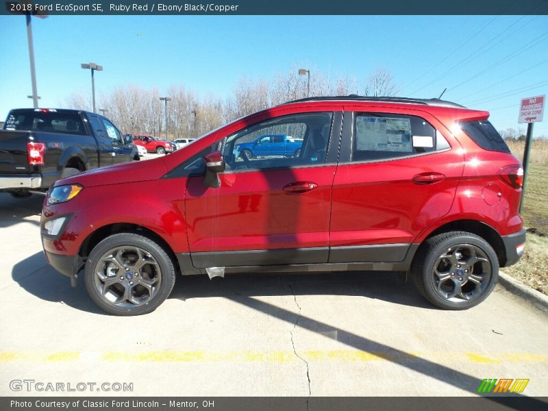  2018 EcoSport SE Ruby Red