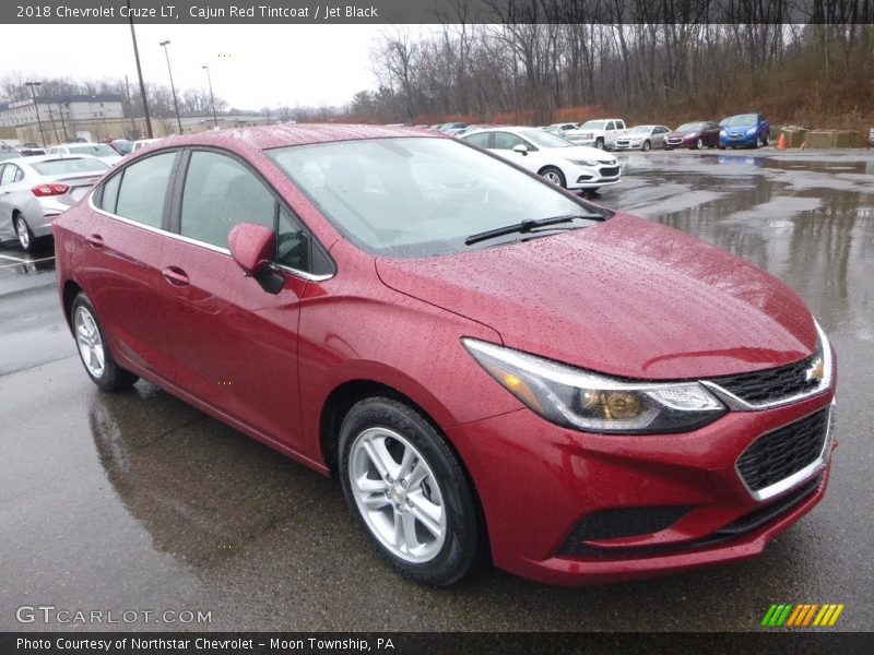 Cajun Red Tintcoat / Jet Black 2018 Chevrolet Cruze LT