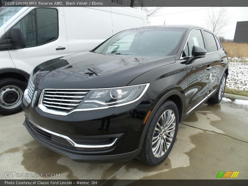 Black Velvet / Ebony 2018 Lincoln MKX Reserve AWD