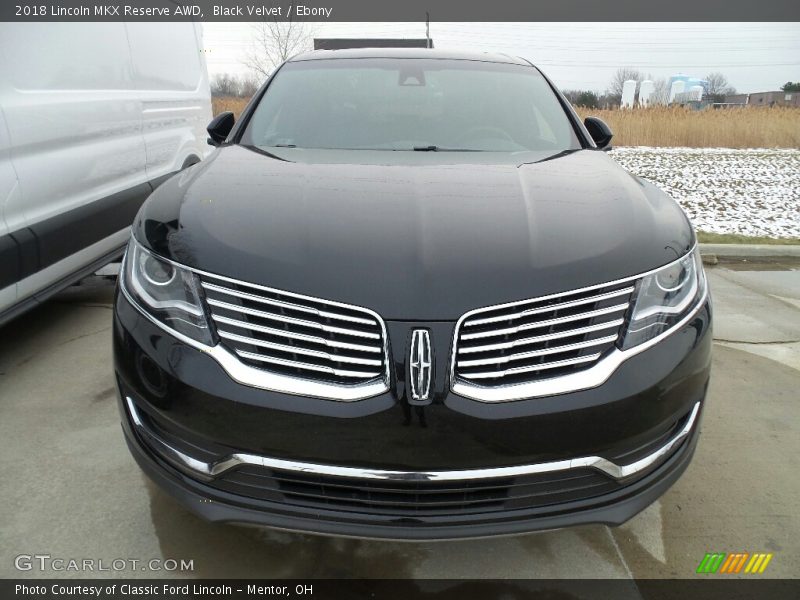 Black Velvet / Ebony 2018 Lincoln MKX Reserve AWD