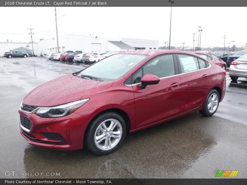 Cajun Red Tintcoat / Jet Black 2018 Chevrolet Cruze LT