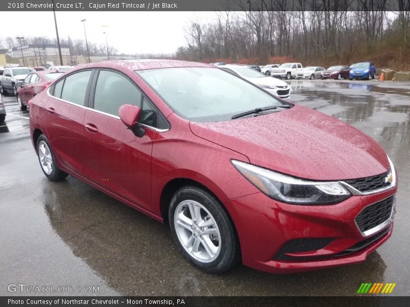 Cajun Red Tintcoat / Jet Black 2018 Chevrolet Cruze LT