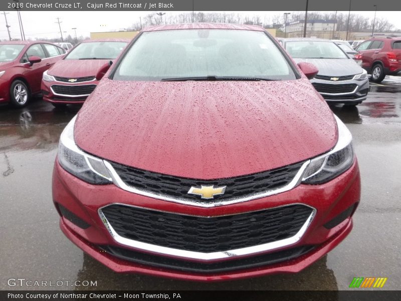 Cajun Red Tintcoat / Jet Black 2018 Chevrolet Cruze LT