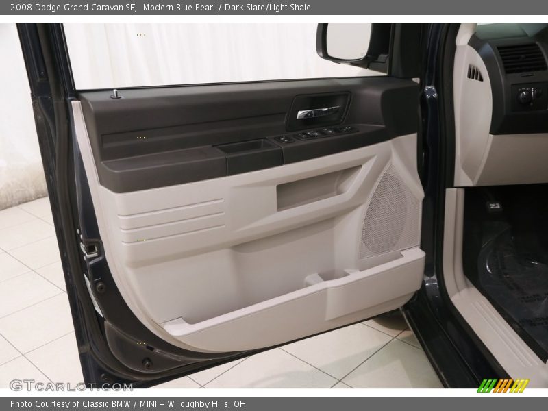 Modern Blue Pearl / Dark Slate/Light Shale 2008 Dodge Grand Caravan SE