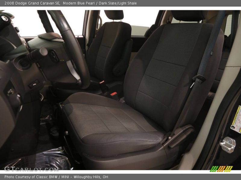 Modern Blue Pearl / Dark Slate/Light Shale 2008 Dodge Grand Caravan SE